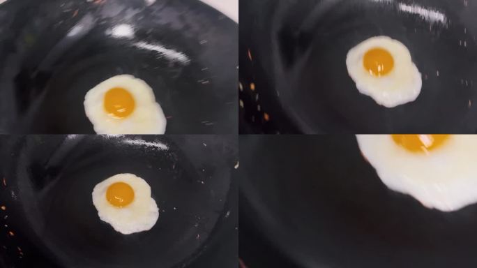 铁锅煎蛋