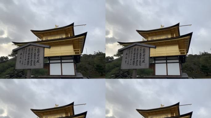 雨中金阁寺