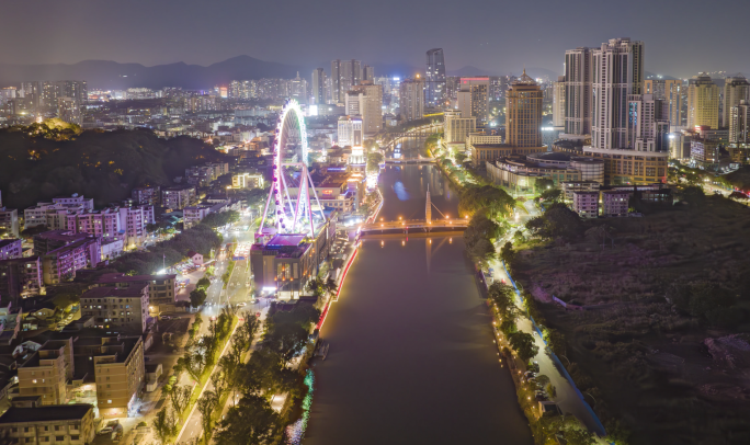 5K延时｜中山市夜景 01