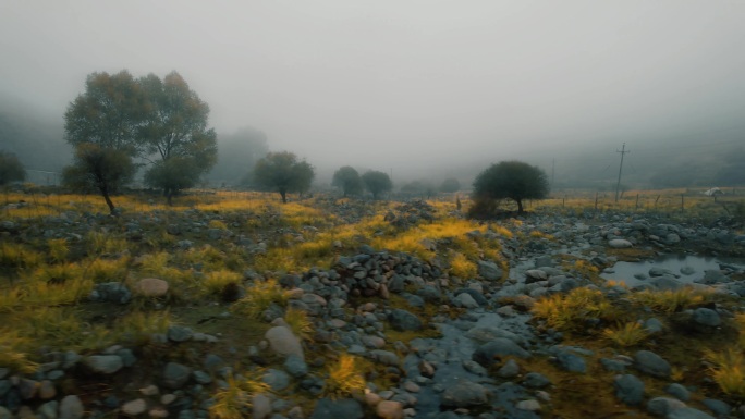 穿云 公路 石林 秋天雨后的石林美景