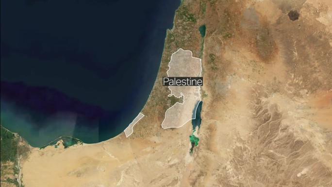 巴勒斯坦探索者:国家识别地图