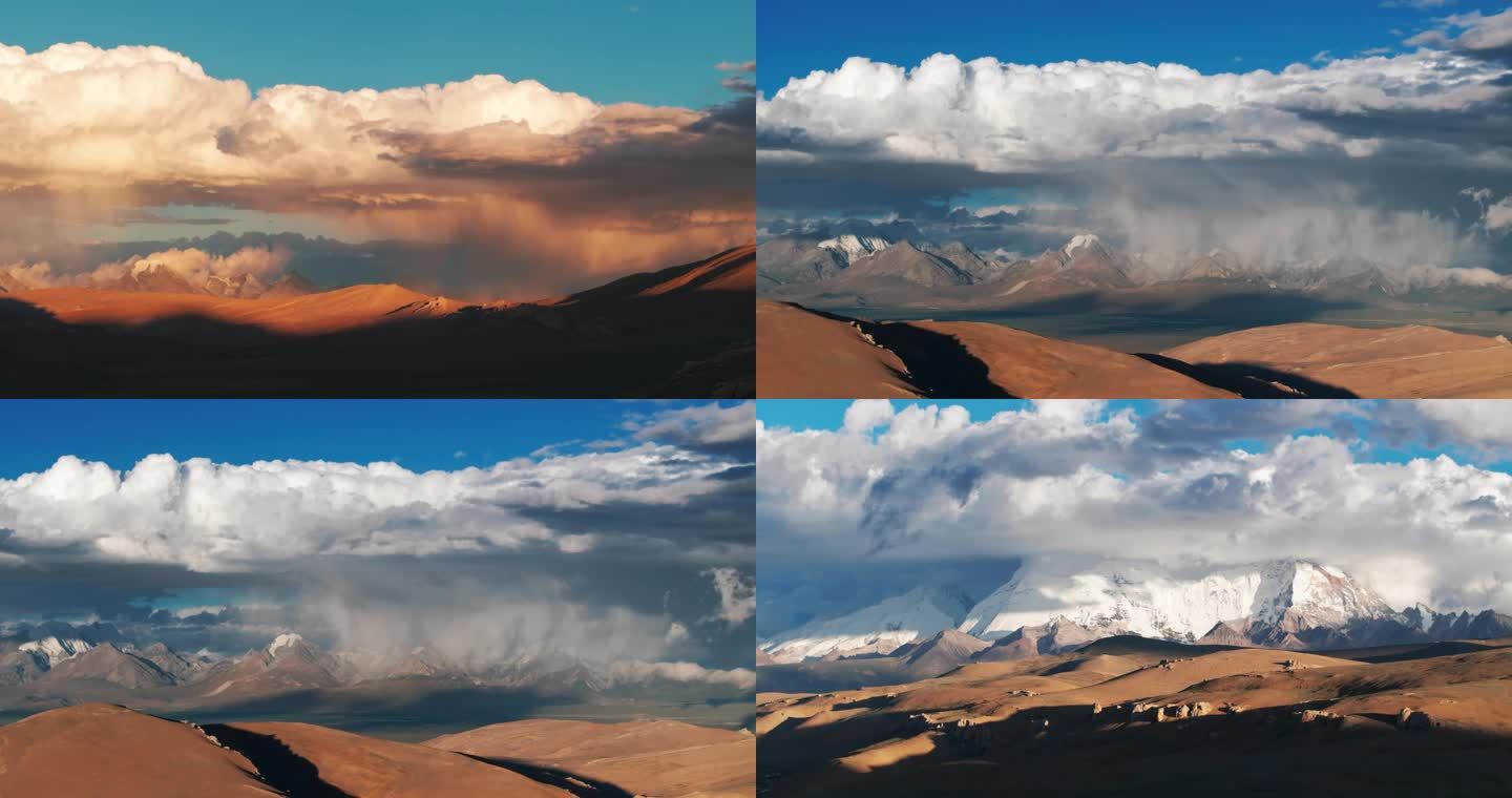 西藏珠峰保护区积雨云[原创4k]