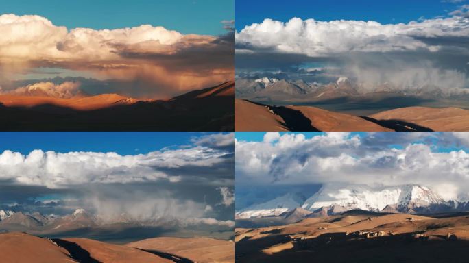 西藏珠峰保护区积雨云[原创4k]