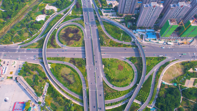 郑州航海东路立交机场高速路