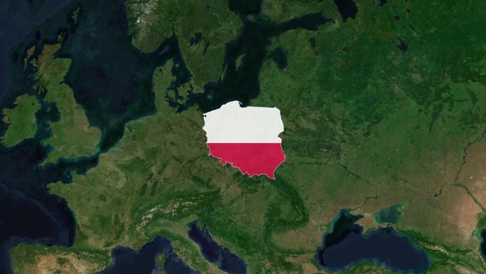波兰探险家:国家识别地图标志