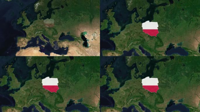 波兰探险家:国家识别地图标志