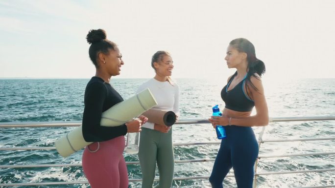 培训师就妇女抗海锻炼提出建议