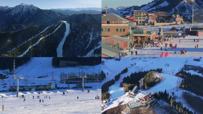 新疆丝绸之路滑雪场