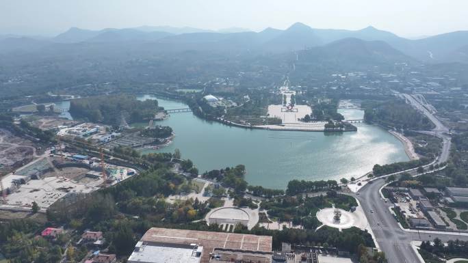 济南钢城区大汶河湿地公园