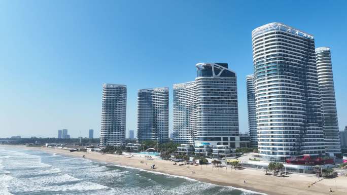 大海沙滩海浪