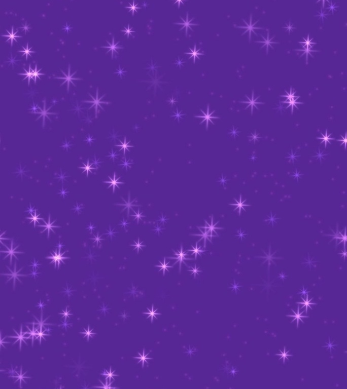 抽象星形火花紫罗兰节日视频背景