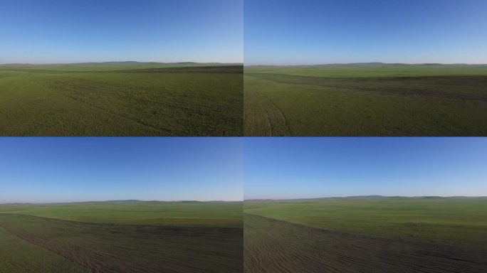 内蒙古草原大远景