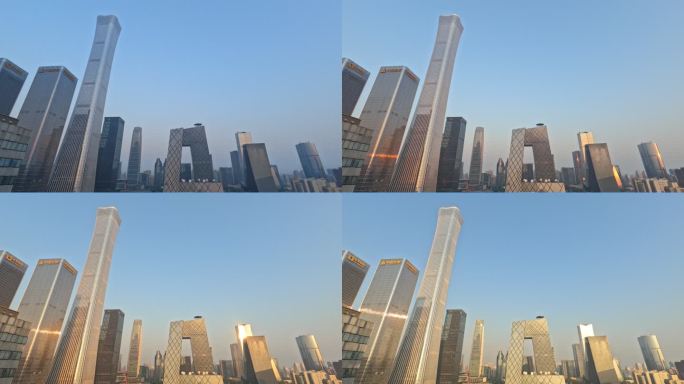 北京延时、CBD云海、夜景