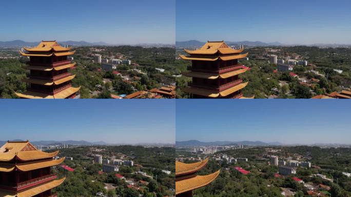 厦门同安区梵天禅寺千年古刹佛门圣地魁星阁