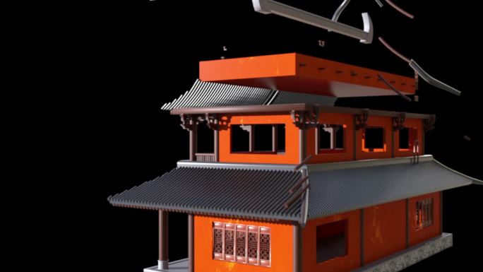 古建筑生长