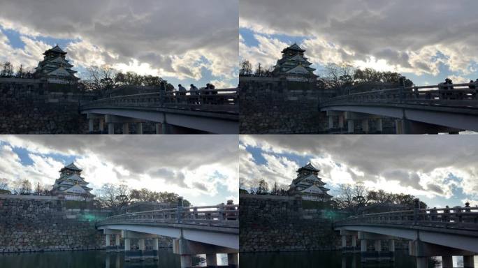 大阪城远景
