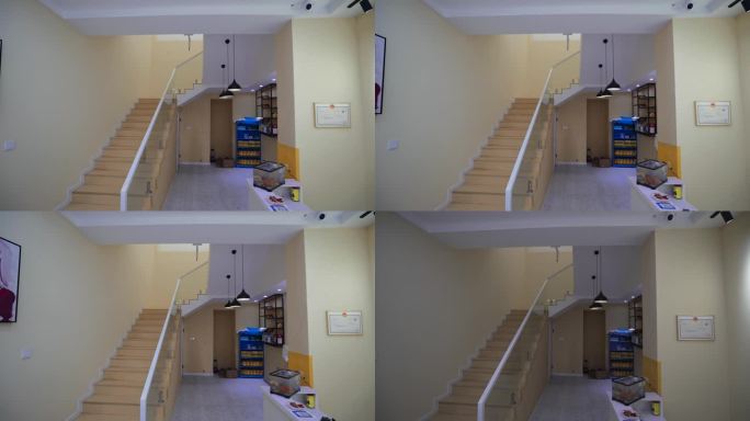 二楼楼梯视频素材 .