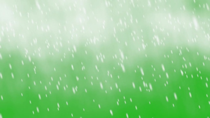 视觉效果，视觉特效，大雪暴雪，风暴绿屏3D动画