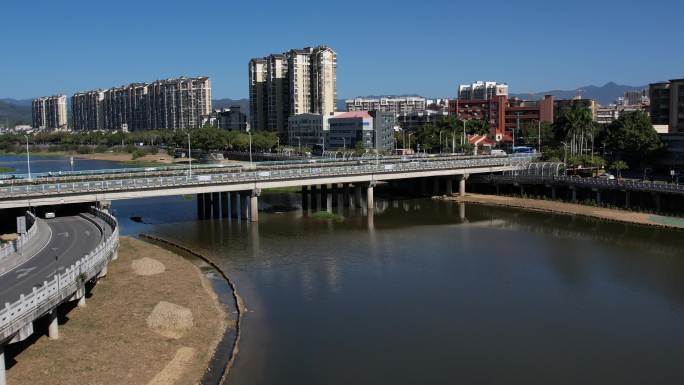 福建省厦门市同安新西桥西溪航拍