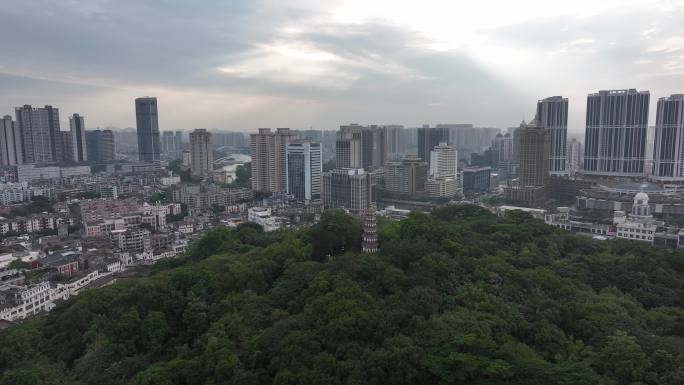 中山市夜景 商业中心 商贸中心