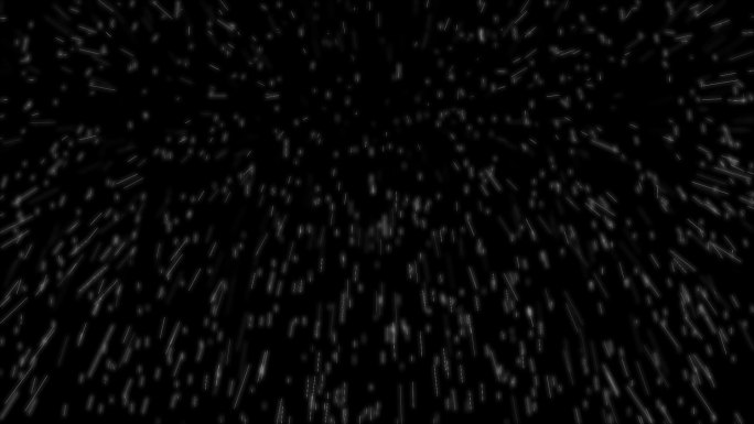 视频素材-下雨雨点粒子飘散透明通道
