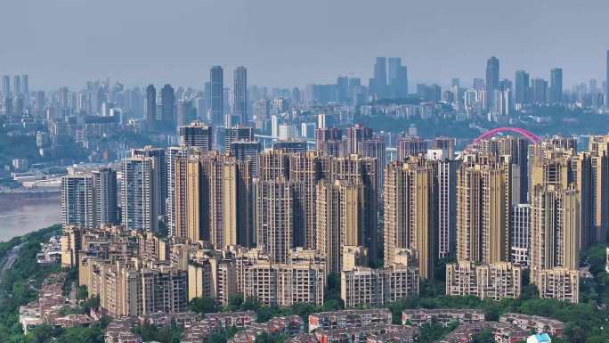 重庆航拍城市风貌