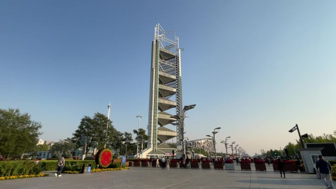 北京鸟巢水立方玲珑塔奥林匹克体育中心