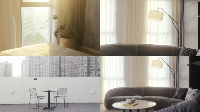 【原创4K】阳光温馨室内居家布置