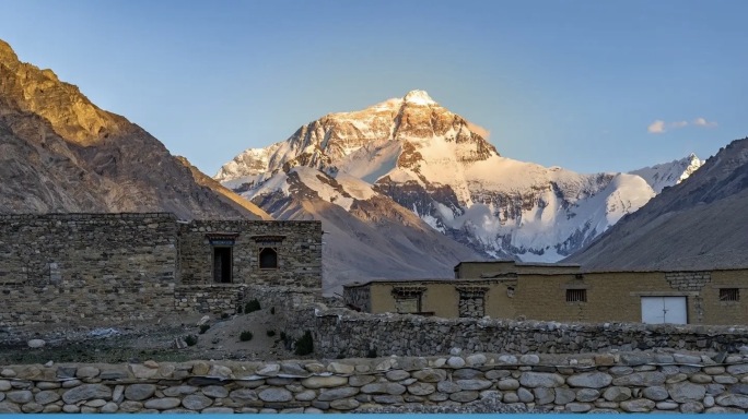航拍西藏珠峰风景区大众探岳自驾西藏 4k
