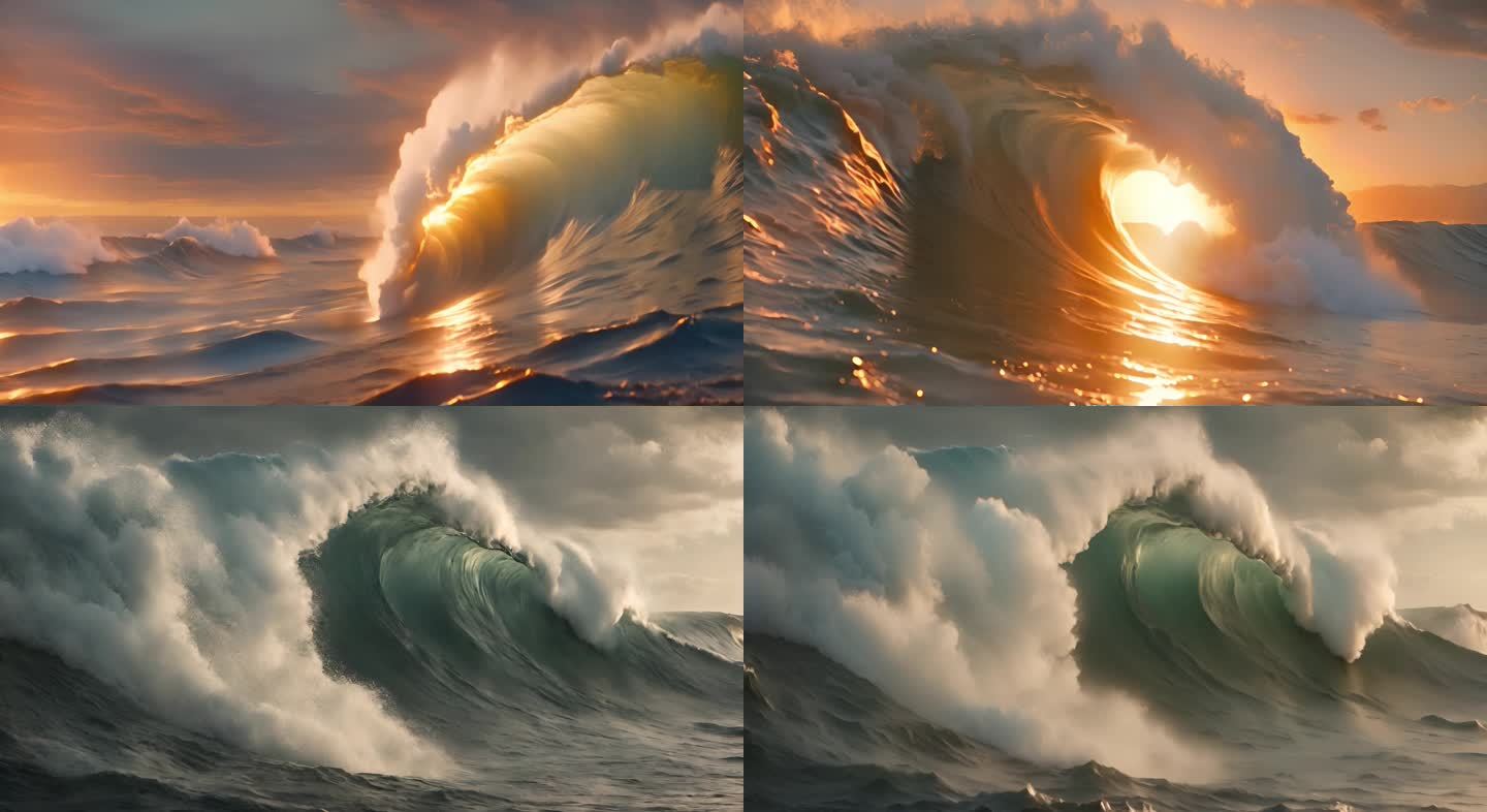 超高速摄影机巨浪