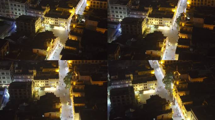 中山市夜景 商业中心 商贸中心