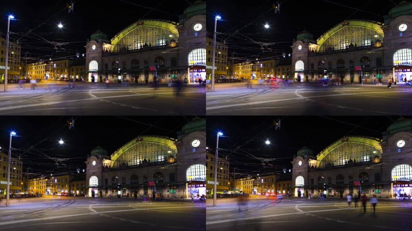 瑞士巴塞尔:中央车站