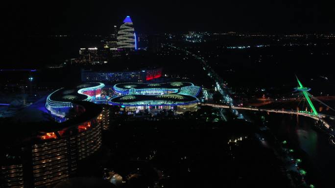 DJI_0824海棠湾国际免税城夜景