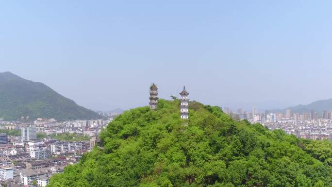 临海台州府城巾山