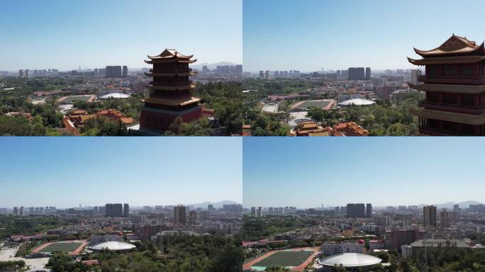 厦门同安区梵天禅寺千年古刹佛门圣地魁星阁