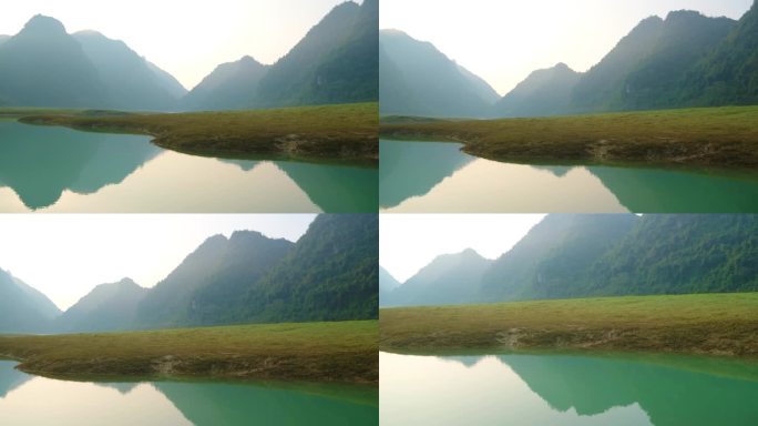 山水风景更望湖