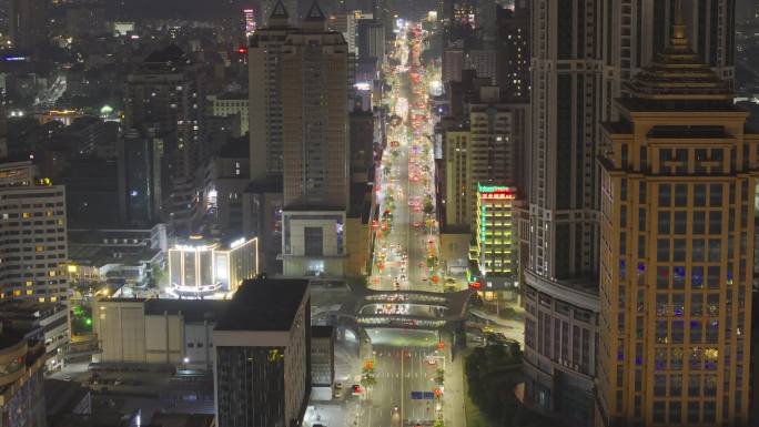 中山市夜景 商业中心 商贸中心