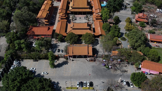 厦门同安区梵天禅寺千年古刹佛门圣地魁星阁