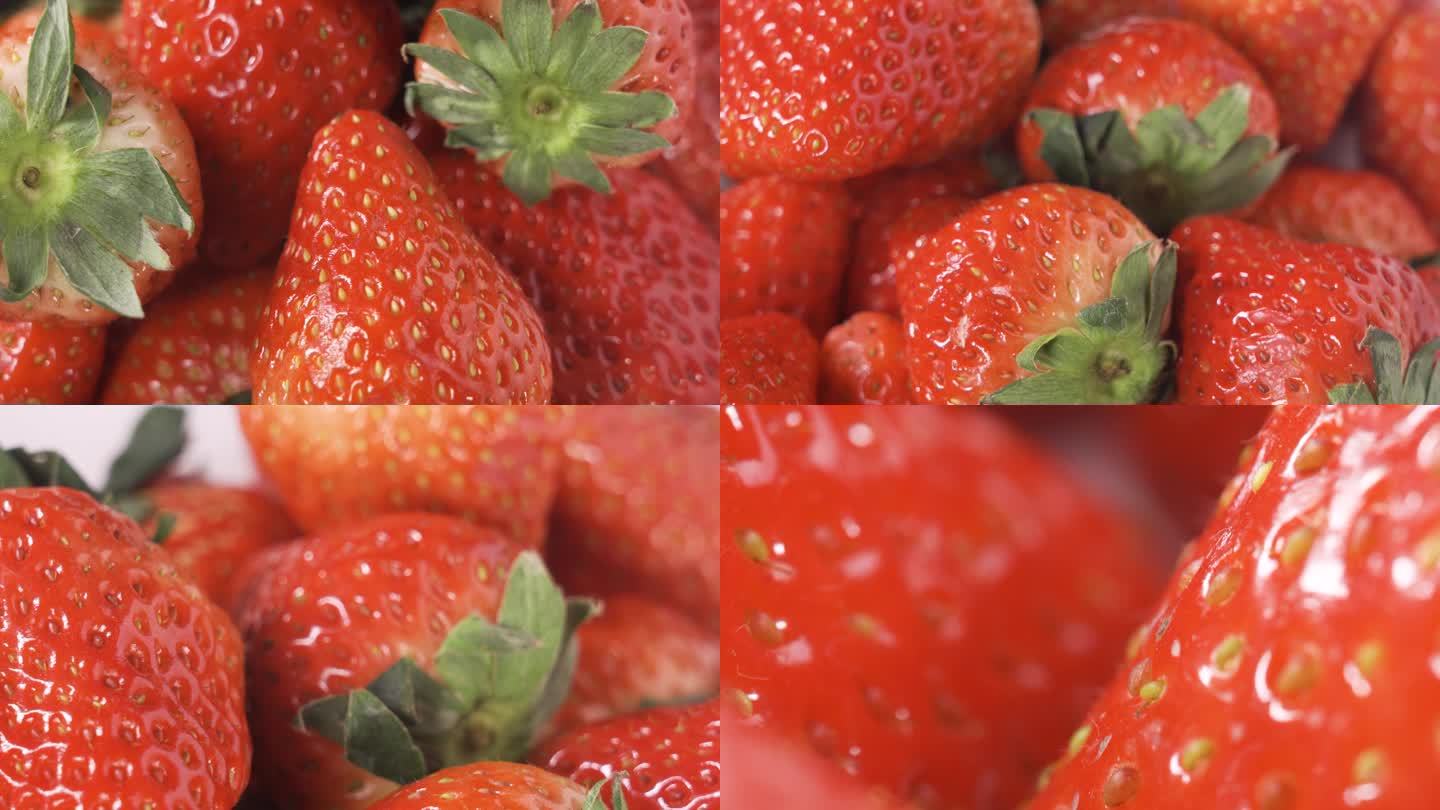 创意草莓健康红色水果香甜可口