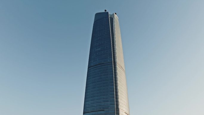 武汉中心大厦航拍