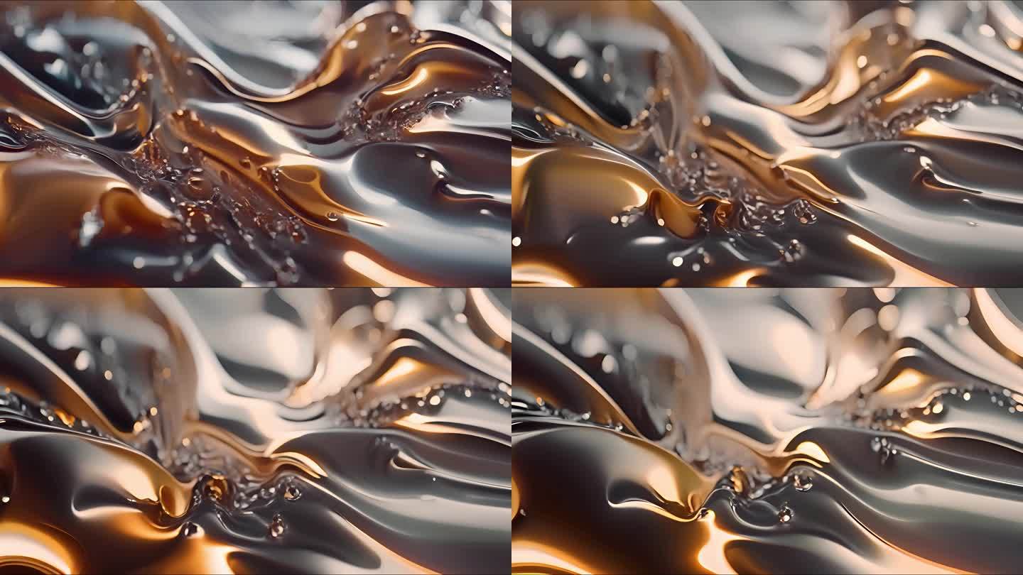 油状液态体模拟