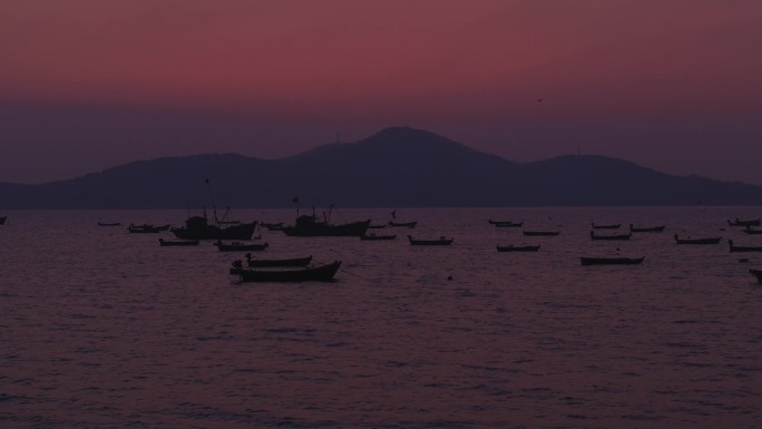 夕阳码头