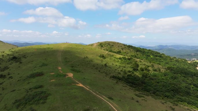 福清大姆山草场航拍2