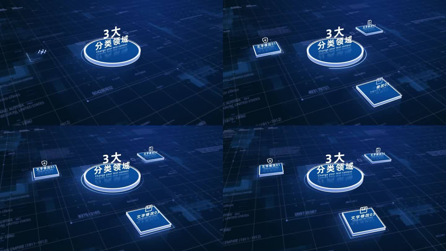 （3项）蓝色科技应用信息分类展示