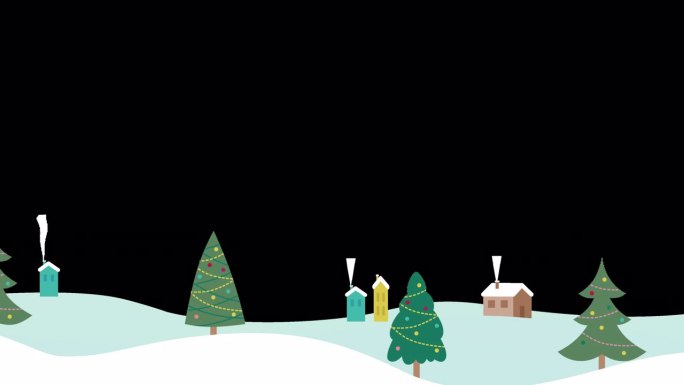 圣诞树圣诞节背景视频素材vj素材