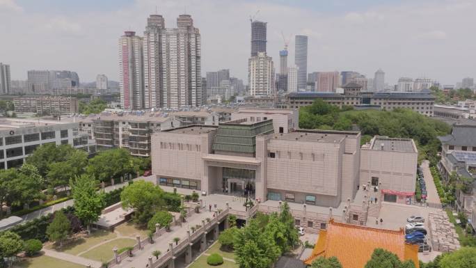 4K航拍江苏徐州博物馆