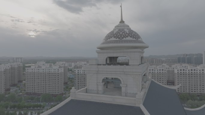 航拍 乌兰浩特  空镜 4K 城市