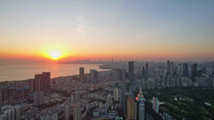 深圳湾日落