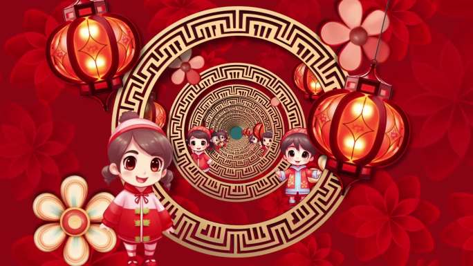 宝宝过新年-巧巧