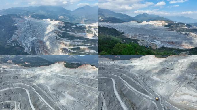 露天矿山航拍